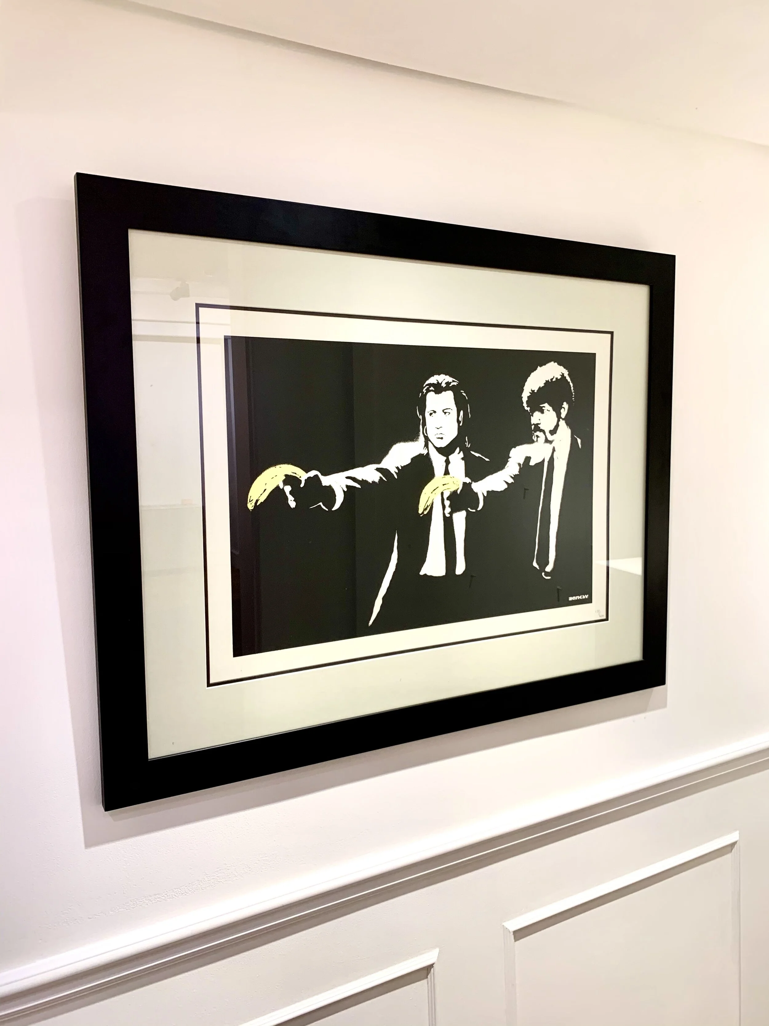 BANKSY Pulp Fiction WCP特別版 COA Banksy Pulp Fiction | The Trendy Art